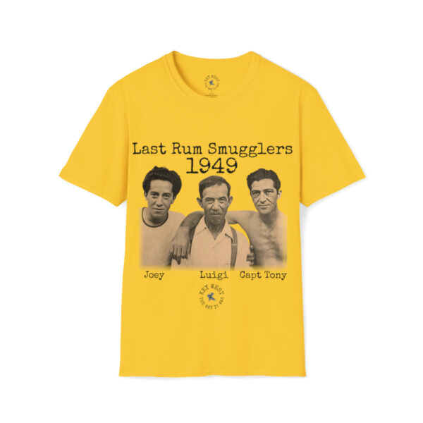 Last Rum Smugglers 1949 Capt Tony Unisex Softstyle T-Shirt - Image 10