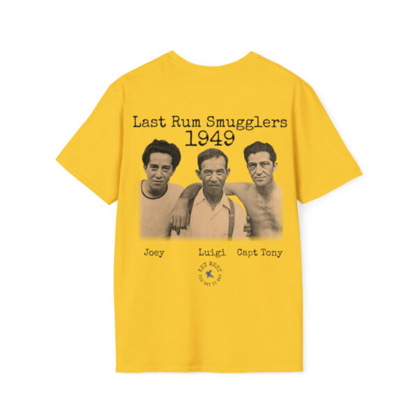 Last Rum Smugglers 1949 Capt Tony Unisex Softstyle T-Shirt - Image 11