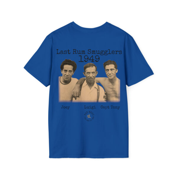 Last Rum Smugglers 1949 Capt Tony Unisex Softstyle T-Shirt - Image 47