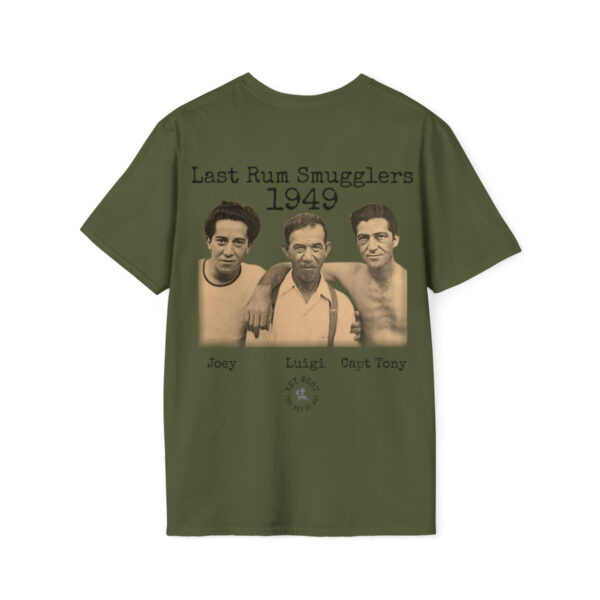 Last Rum Smugglers 1949 Capt Tony Unisex Softstyle T-Shirt - Image 14