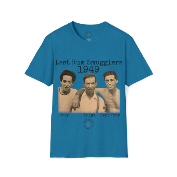 Last Rum Smugglers 1949 Capt Tony Unisex Softstyle T-Shirt - Image 40