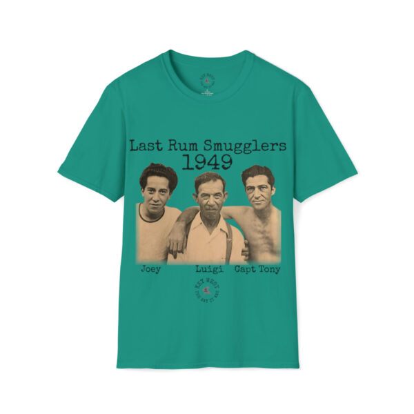Last Rum Smugglers 1949 Capt Tony Unisex Softstyle T-Shirt - Image 31