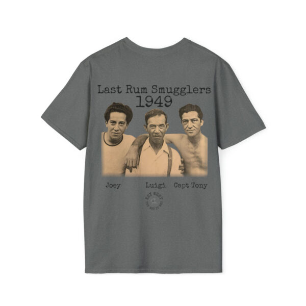 Last Rum Smugglers 1949 Capt Tony Unisex Softstyle T-Shirt - Image 26