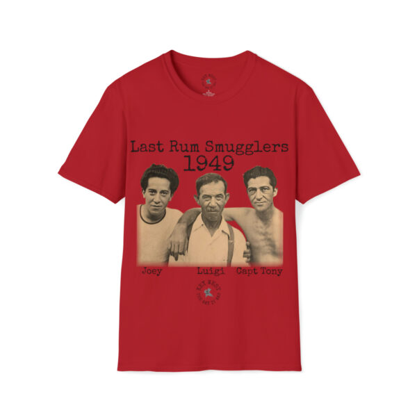 Last Rum Smugglers 1949 Capt Tony Unisex Softstyle T-Shirt - Image 49