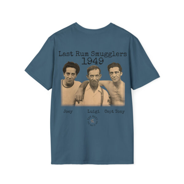 Last Rum Smugglers 1949 Capt Tony Unisex Softstyle T-Shirt - Image 38