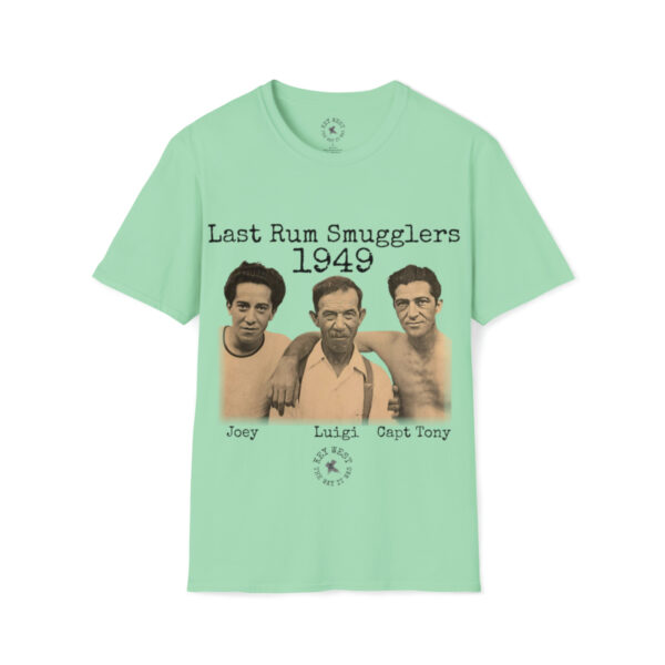 Last Rum Smugglers 1949 Capt Tony Unisex Softstyle T-Shirt - Image 22