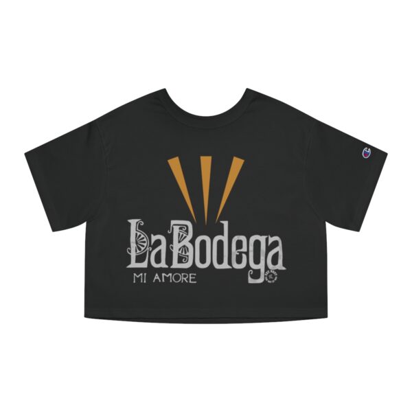 La Bodega Crop Tee Shirt - Front print only