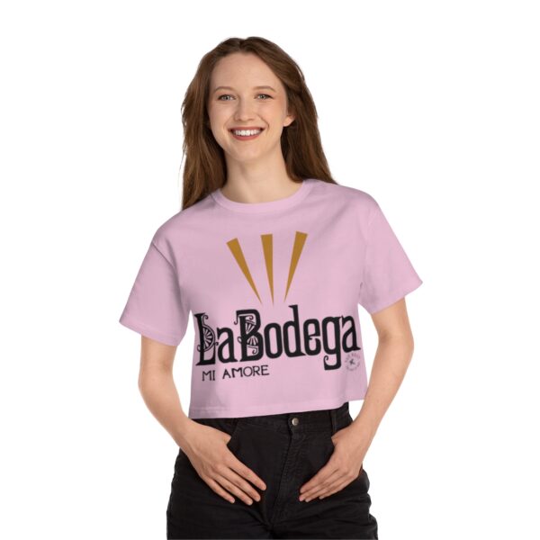 La Bodega Crop Tee Shirt - Front print only - Image 12