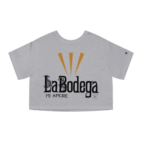 La Bodega Crop Tee Shirt - Front print only - Image 7