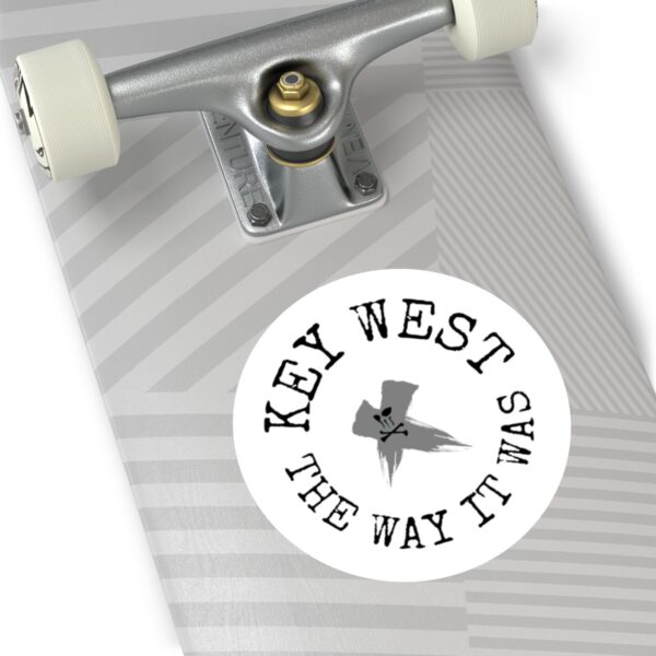 Key West The Way it Was - Round Sticker - Image 14