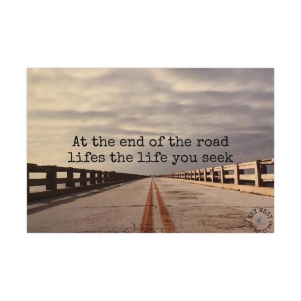 Original 7 mile bridge poster - Life you seek - Premium Matte Poster - Image 16