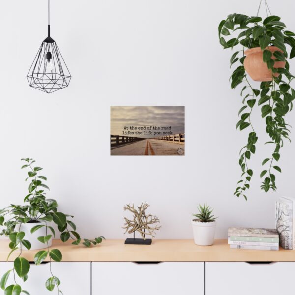 Original 7 mile bridge poster - Life you seek - Premium Matte Poster - Image 18