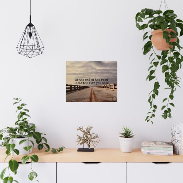 Original 7 mile bridge poster - Life you seek - Premium Matte Poster - Image 21