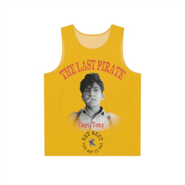 The Last Pirate Men's Tank Top - LTD edition Yellow - Image 2