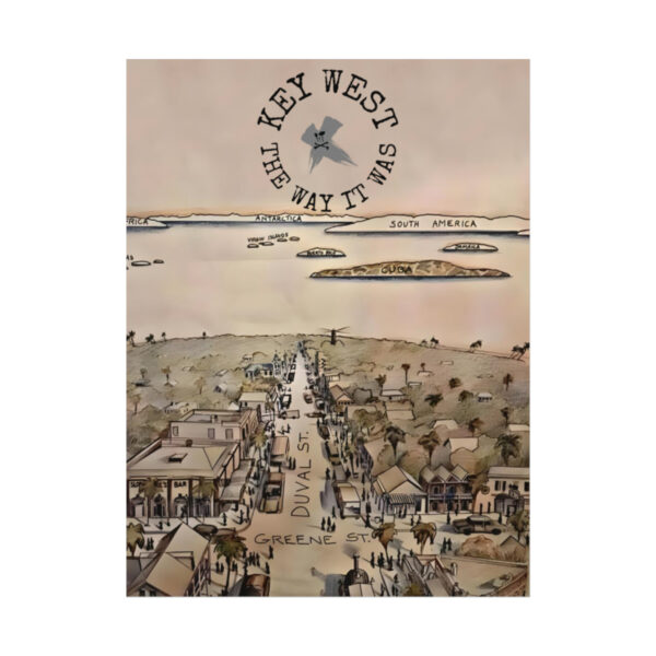 1980s KEY WEST FLYOVER POSTER - Image 86