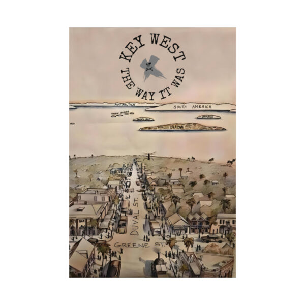 1980s KEY WEST FLYOVER POSTER - Image 96