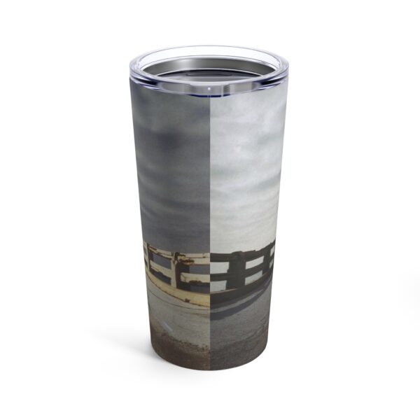 Insulated Tumbler 20oz - Last Pirate Captain Tony with 7 Mile Bridge Cup - Image 2