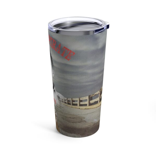 Insulated Tumbler 20oz - Last Pirate Captain Tony with 7 Mile Bridge Cup - Image 4