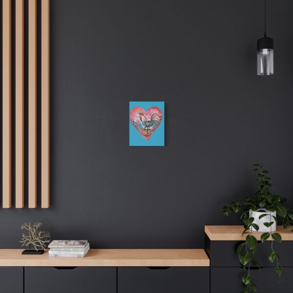 Heartfelt Rooster Canvas Wall Art - Image 16