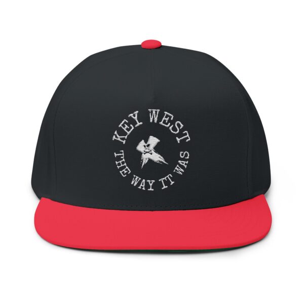 Flat Bill Cap Key West Logo Hat - Celebrating Historic Key West, Florida - Image 17