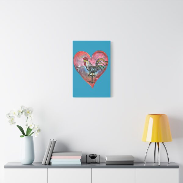 Heartfelt Rooster Canvas Wall Art - Image 39